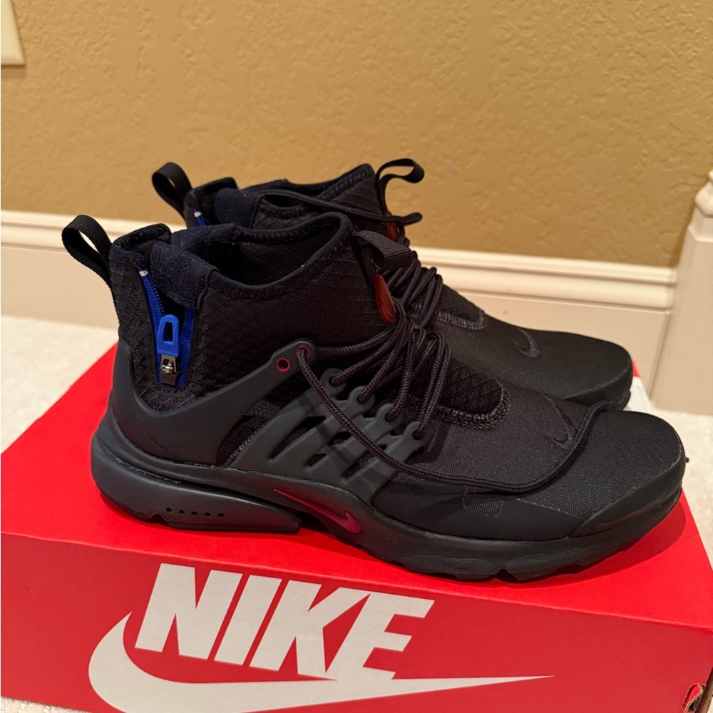 Nike Men's air presto mid utility darth vader Sneakers size 10